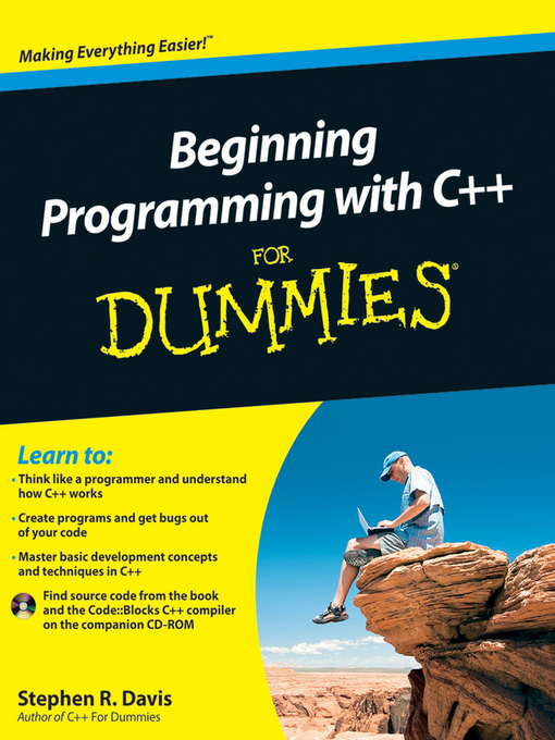 Title details for Beginning Programming with C++ For Dummies by Stephen R. Davis - Available